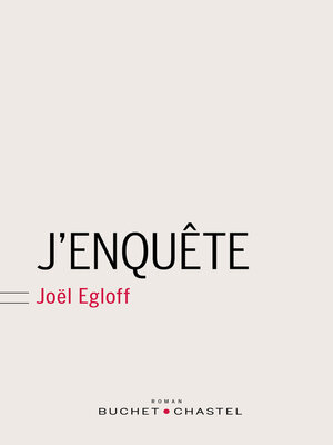 cover image of J'enquête